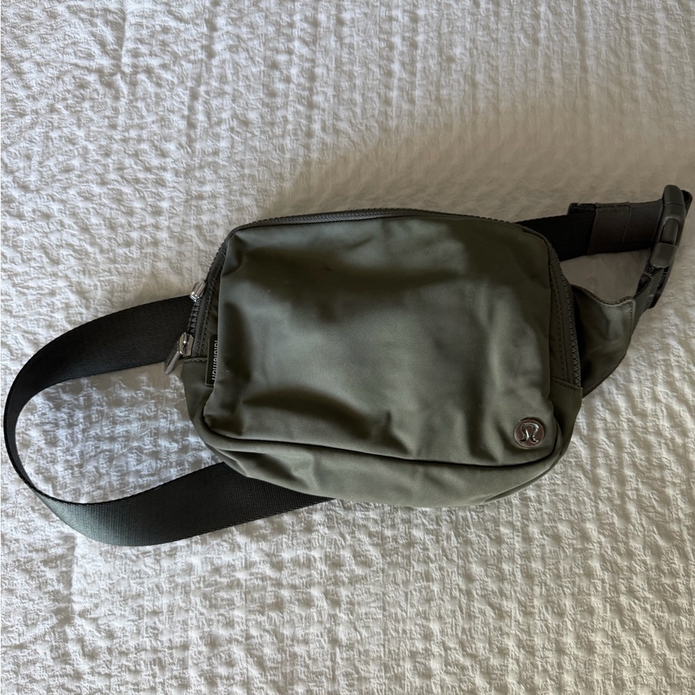 Olive Green Lululemon Belt Bag